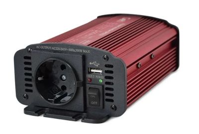 Inverter (modifierad sinusvåg) 12Vdc/230Vac 300W