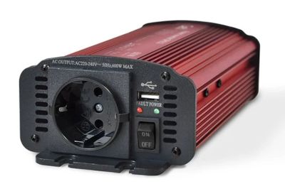 Inverter Soft-Start modifierad sinusvåg 12Vdc/230Vac 600W