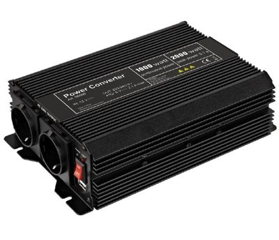 Inverter modifierad sinusvåg 12Vdc/230Vac 1000W
