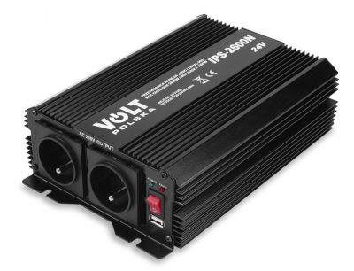 Inverter modifierad sinusvåg 24Vdc/230Vac 1300W