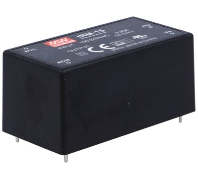 Kretskort strömkälla för hackare 230Vac/5Vdc 3A 15W