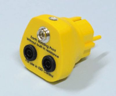 ESD-jordningskontakt för Schuko-uttag