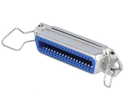 Centronics-chassikontakt 36-polig hona