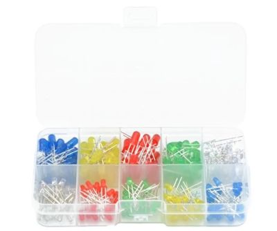 LED-lampor 3mm/5mm 200 st