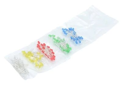 LED-diodsats 3mm 100 st