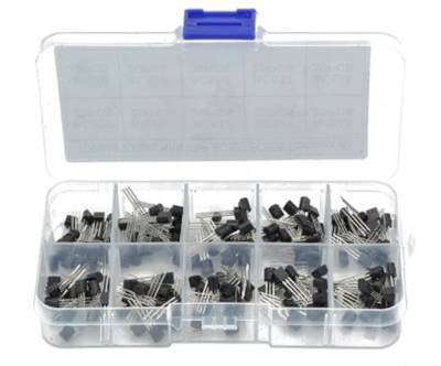 Transistorpaket 300 st/set