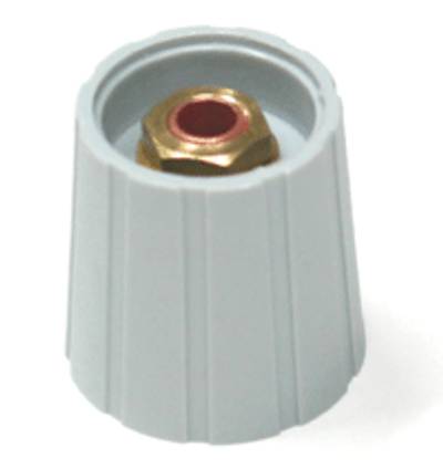 Enhetshuvud, nylon 6mm/21mm grå Enhetshuvud, nylon 6mm/21mm grå