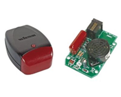 Byggsats för telefonlarm med summer och LED-indikator *