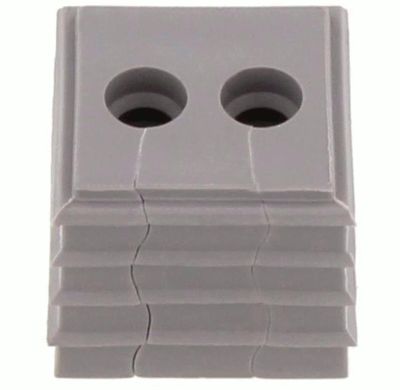 Gummitätning för KDS-KV-seriens bussningstätningar 2x5-6 mm grå (28596.6)