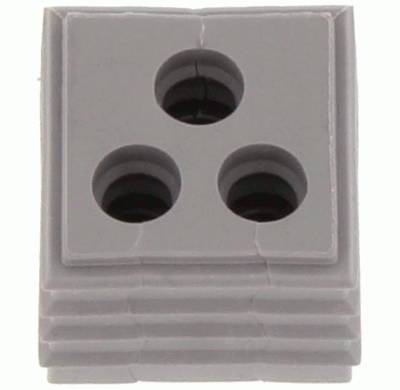 Gummitätning för KDS-KV-seriens bussningstätningar 3x5-6 mm grå (28688.6)