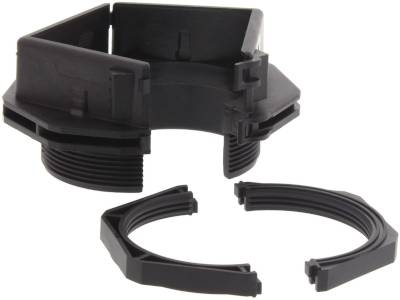 Delbar plastmanschett M50 svart (28614.4)