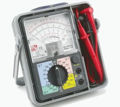 Analog multimeter Cat III 600V / Cat III 300V