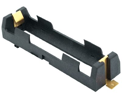 Batterihållare för kretskort 1x18650