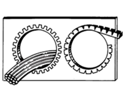 Kantlist för ledningsöppning 2,25-2,6 mm 10 m/fp *