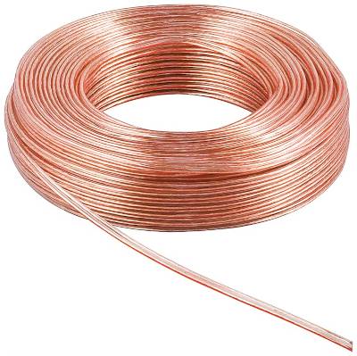 Högtalarkabel 2x0,75mm² klar CCA 50m/rulle