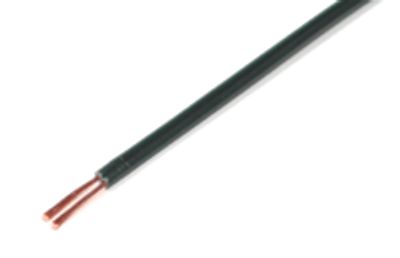 Högtalarkabel 2x0,34mm² svart CU