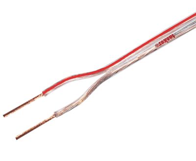 Högtalarkabel 2x1,0mm² klar CCA