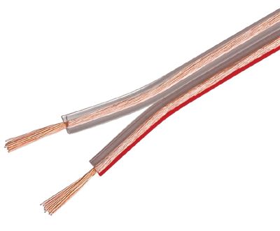 Högtalarkabel 2x1,5mm² klar CU