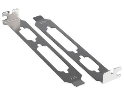 I/O-monteringsplatta för D9/D25-kontakter