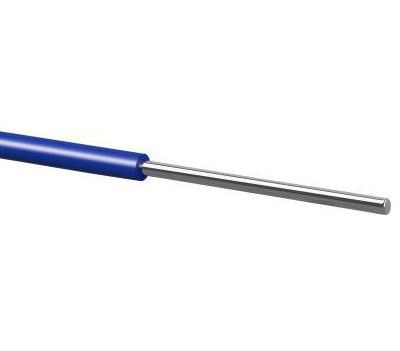 Anslutningstråd 1,0 mm blå 100 m/rulle