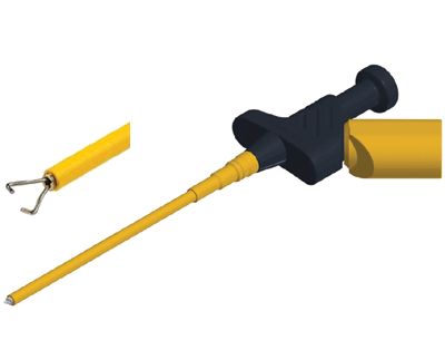 Mätningstopp 4mm för banankontakt svart (973528-100)