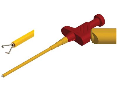 Mätningstopp 4 mm för banankontakt röd (973528-101)