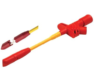 Mätningstopp 4 mm för säkerhetsbanananskontakt röd (972307-101)