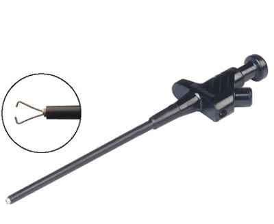 Mätningstopp för kontakt 4 mm för banankontakt svart (930113-100)