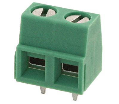 Anslutningslist för kretskort 2-polig R-5,08