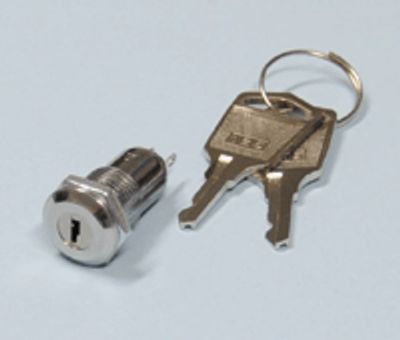 Nyckelströmbrytare 2-läges 1A 110Vac