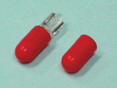 Färgskydd 6x10mm T-1¾ röd