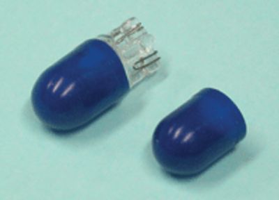 Färgsäkring 10x10mm T10/Ba9s/E10 blå *