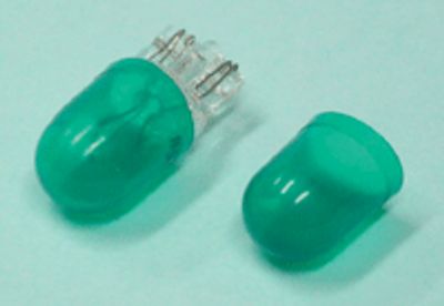 Färgsäkring 10x10mm T10/Ba9s/E10 grön