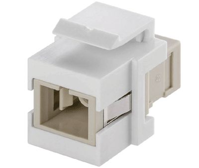 SC/SC-kontaktmodul för Keystone-kontaktplats SC-fiberkontakt (Simplex)