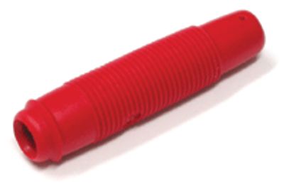 Bananförlängningskontakt 4mm röd