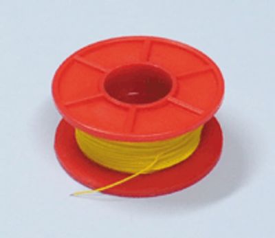 Wire-Wrap-tråd 30AWG gul 50m