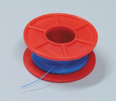 Wire-Wrap-tråd 30AWG blå 50m