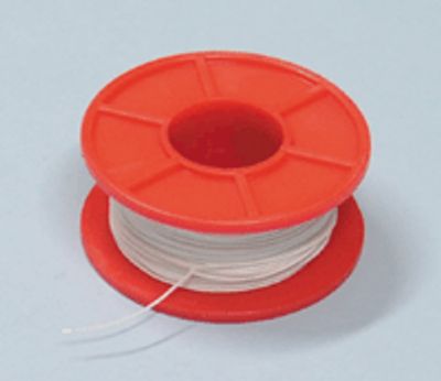 Wire-Wrap-tråd 30AWG vit 50m