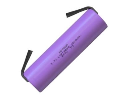 Li-Ion-batteri med lödöron 3,7V 2000mAh