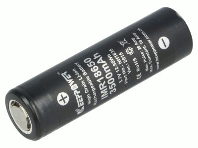 Li-Ion-batteri 3,7V 3500mAh (IMR18650)