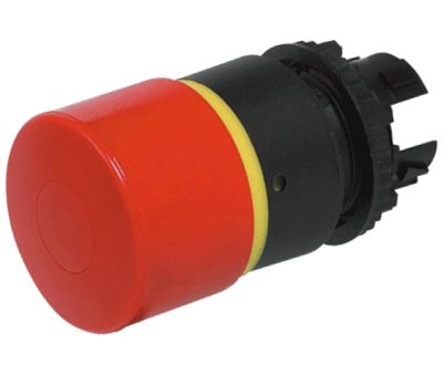 Nödstoppmekanism låsbar röd (L22DQ01)