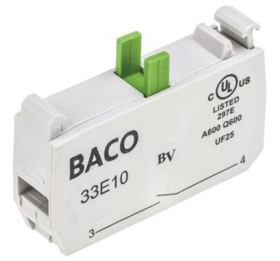 Brytarelement stängande 1xAV-(PÅ) 10A