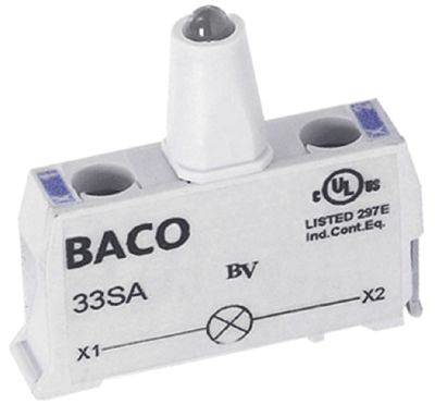 LED-modul för LBX-seriens kopplingsboxar 230Vac blå (33SABH)