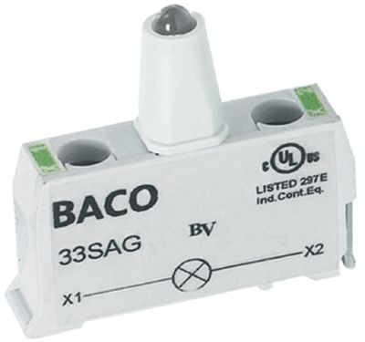 LED-modul för LBX-seriens kopplingsboxar 12-24Vac/dc grön (33SAGL)