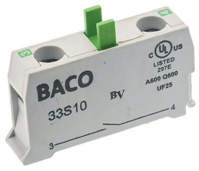 Brytarelement för LBX-seriens brytarhus, stängande 1xOFF-(ON) 10A