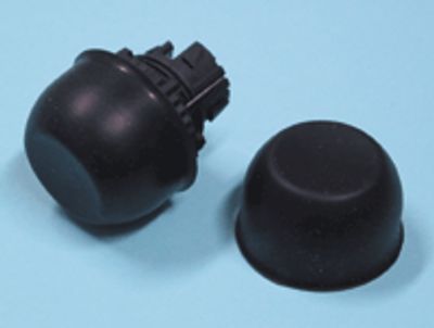 Stänkskydd för L21-seriens strömbrytare, svart