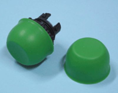 Stänkskydd för L21-seriens strömbrytare, grön