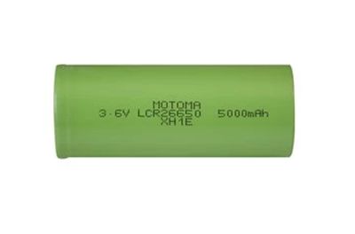 Li-Ion-batteri 3,6V 5000mAh 5A (26650)