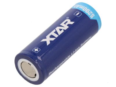 Li-Ion-batteri 3,7V 5200mAh 7A (26650)