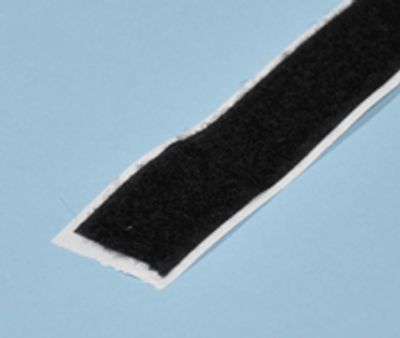 Tejp 20mm filt 5m svart VELCRO